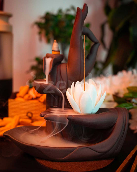 Zen Hands - Backflow Incense Burner