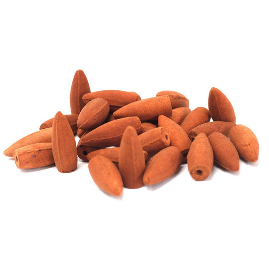 Serene Sandalwood Backflow Incense Cones (50pcs)